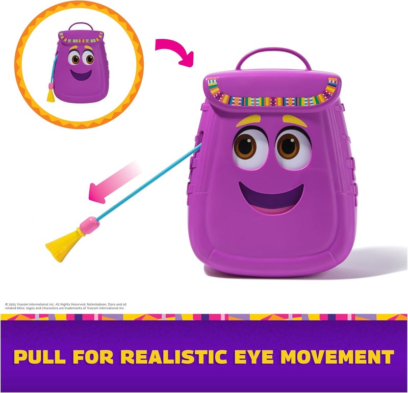 DORA حقيبة مغامراتي مع ملحقات المستكشف، منظار ألعاب، خريطة وبوصلة، ألعاب للأطفال من البنات والأولاد أعمار 3 سنوات وما فوق - Image 3